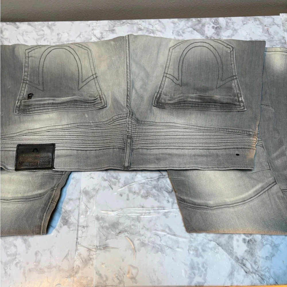 Vintage True religion Rocco moto men’s jeans size 36 X. 30